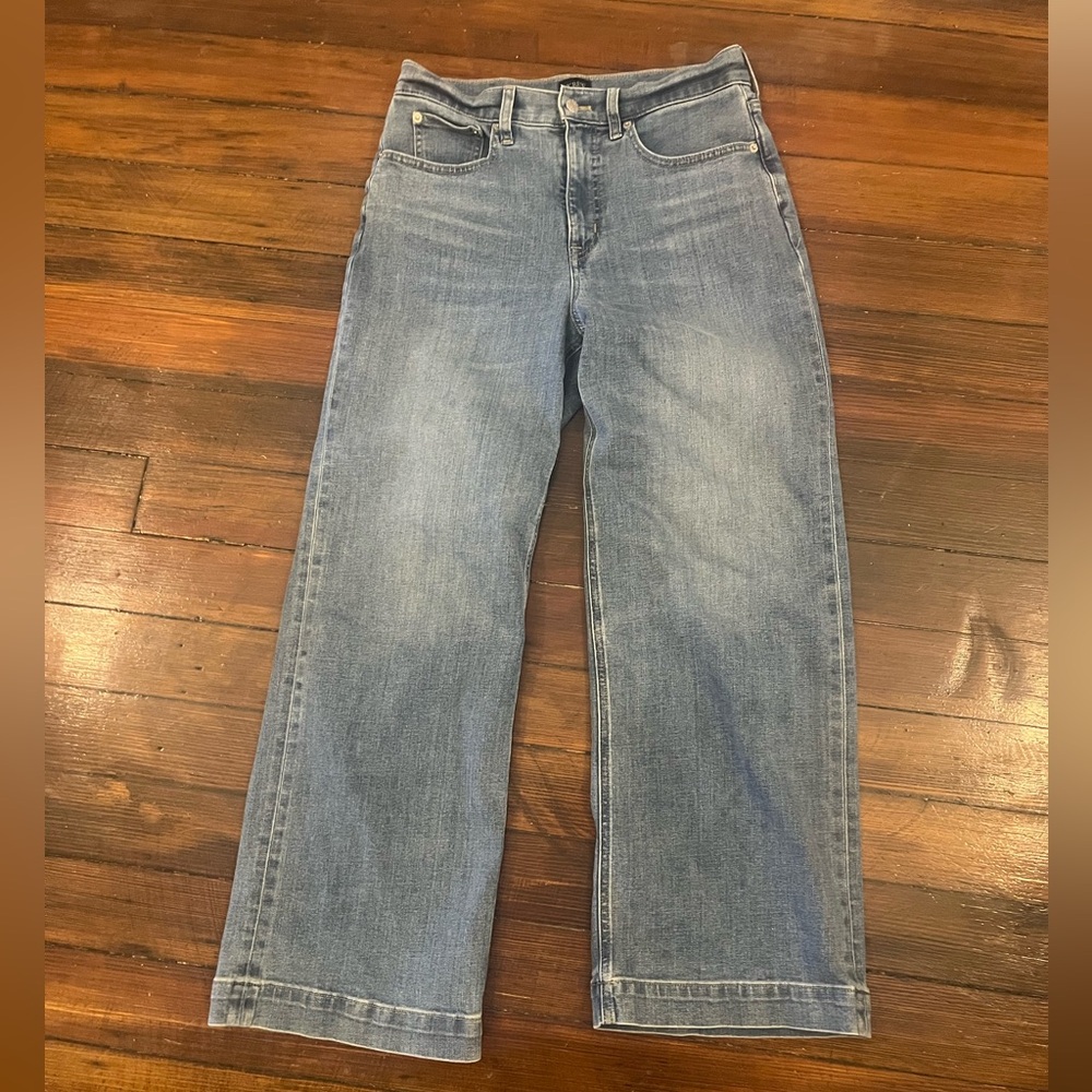 J. Crew Light Blue Wide Leg Jeans